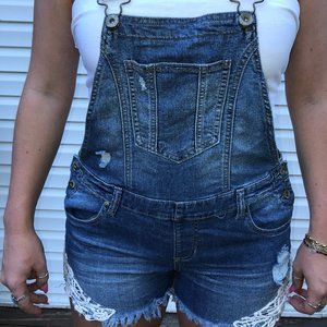 lace trim overalls from my closet